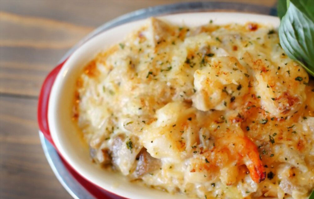 Seafood Lasagna Recipe with Alfredo Sauce