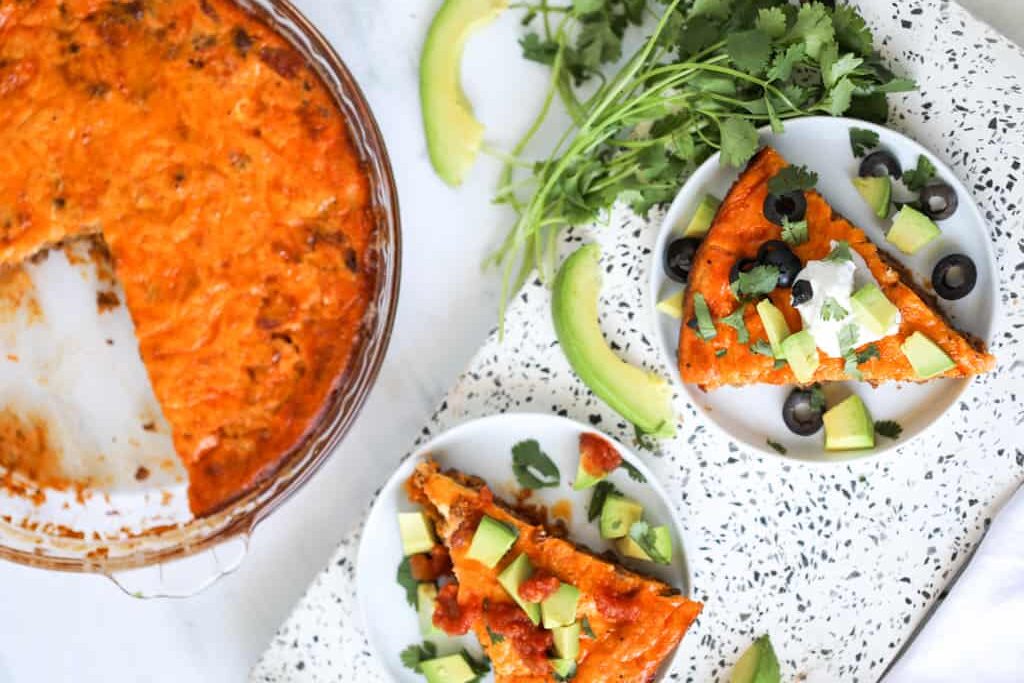 Easy Keto Taco Pie