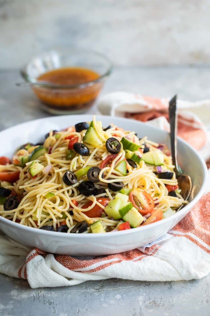 California Spaghetti Salad Recipe