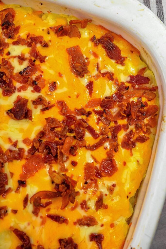 Cowboy Meatloaf and Potato Casserole