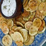 Keto Ranch Zucchini Chips
