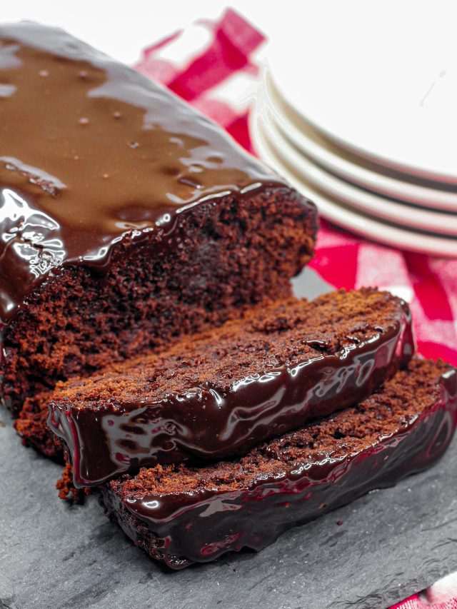 Hot Fudge Brownie Bread