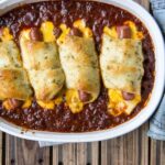 Chili Cheese dog bake