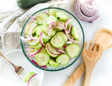 Cucumber Onion Salad 