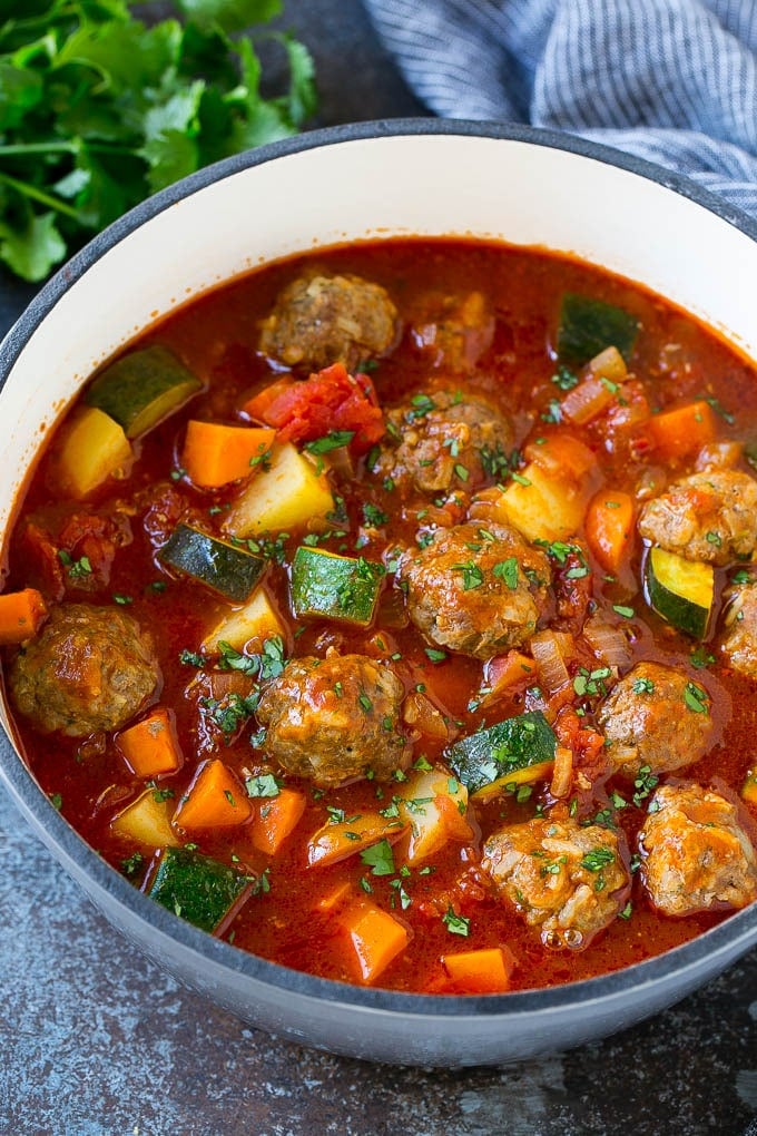 Albondigas soup recipe