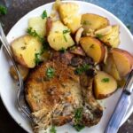 Crockpot Ranch Pork Chops and Potatoes