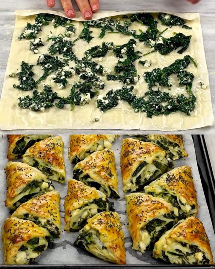 Spanakopita Triangles Recipe