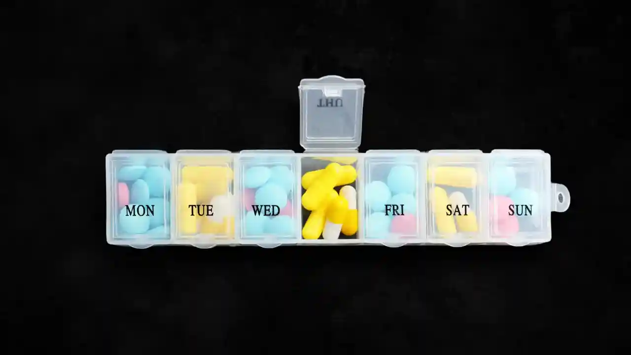 Everyday Items That Are About 5 Inches Long - Pill Organizer