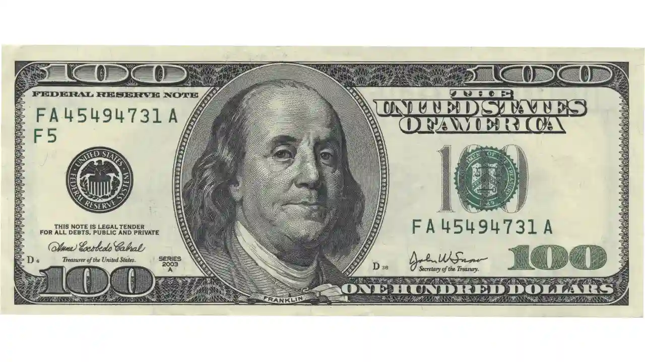 Everyday Items That Are About 5 Inches Long - US Dollar Note